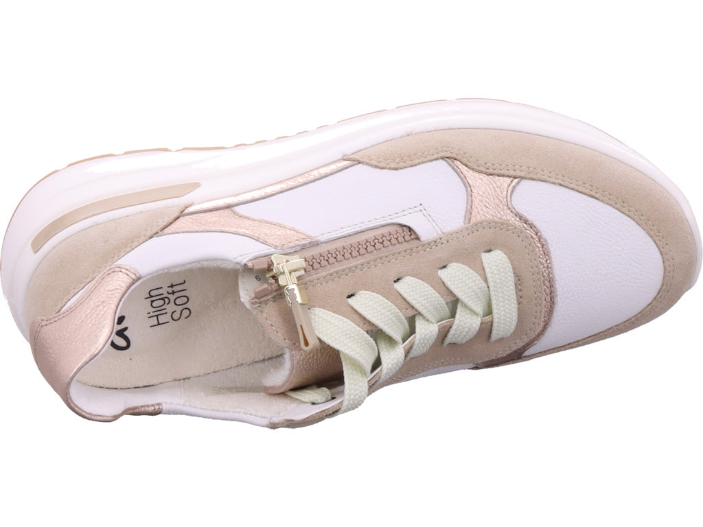 Ara Damen Sneaker Garda in sand-taupe