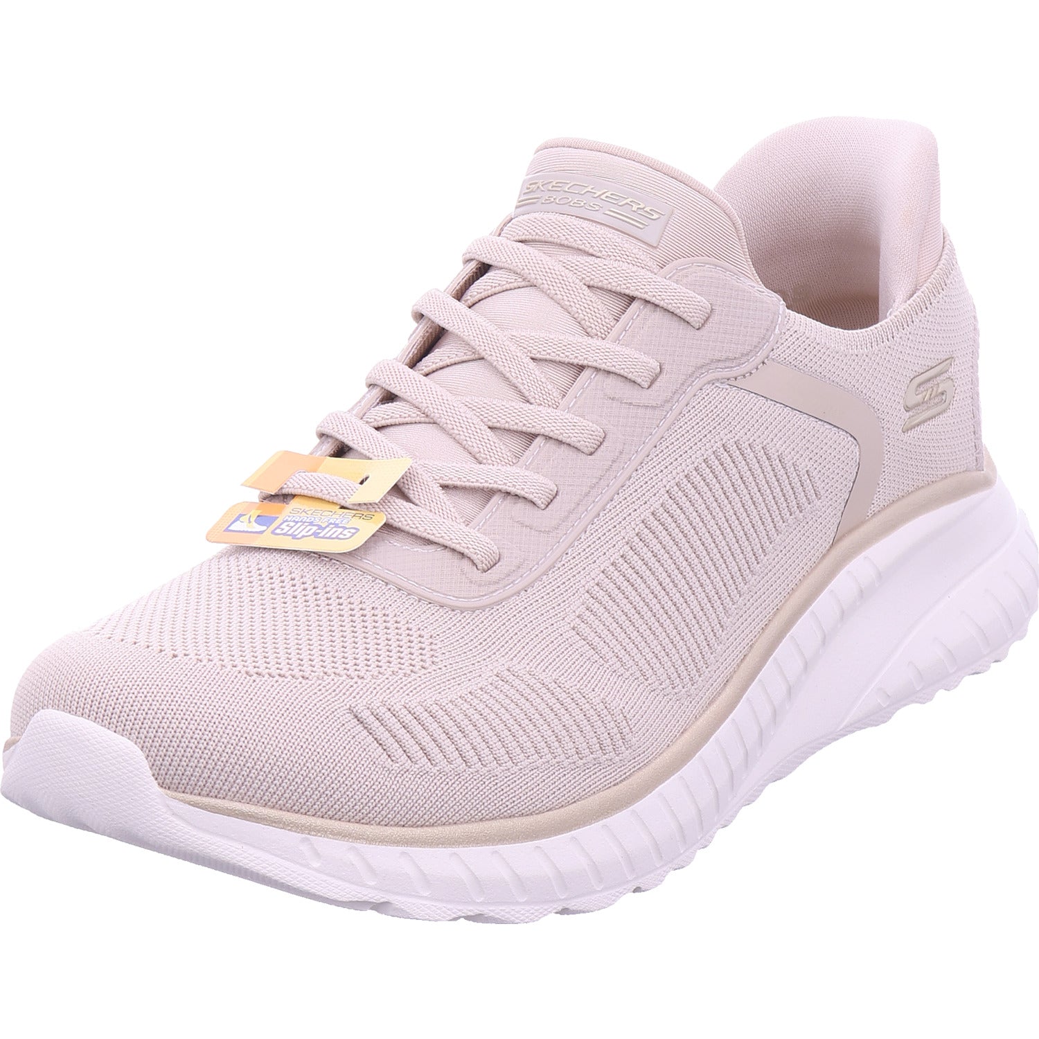 Dámské tenisky SKECHERS Bobs Squad Chaos v béžové barvě