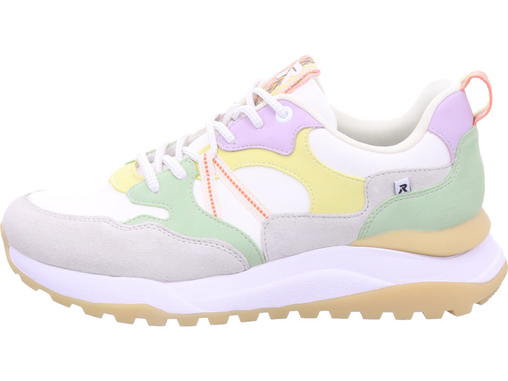 Rieker women's sneakers Fsk women's low shoes in white