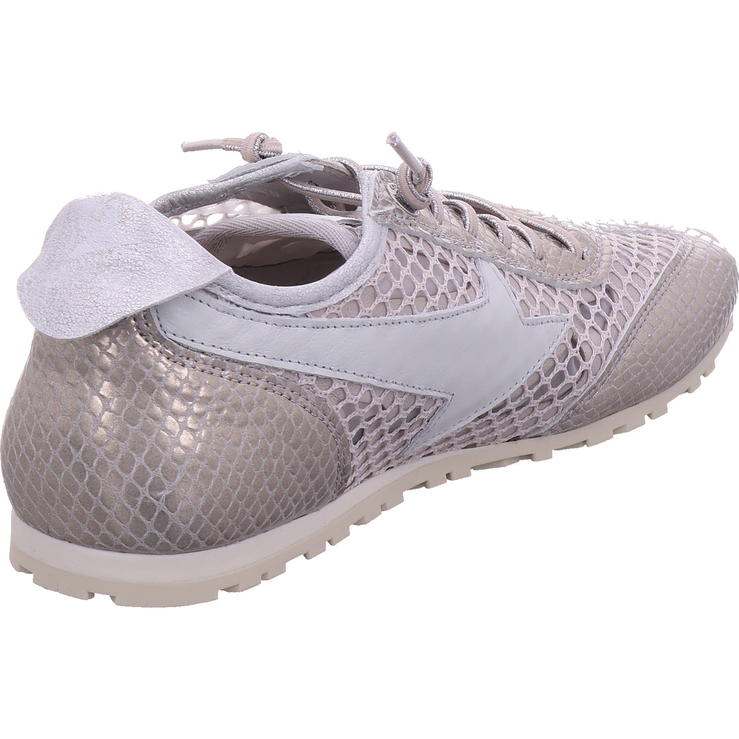Cetti women's sneakers in silver