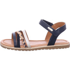 s.Oliver Mädchen Sandalette  in schwarz