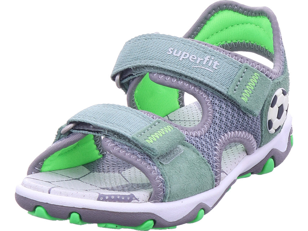 Superfit Jungen Sandale \ Mike 3.0 in grün