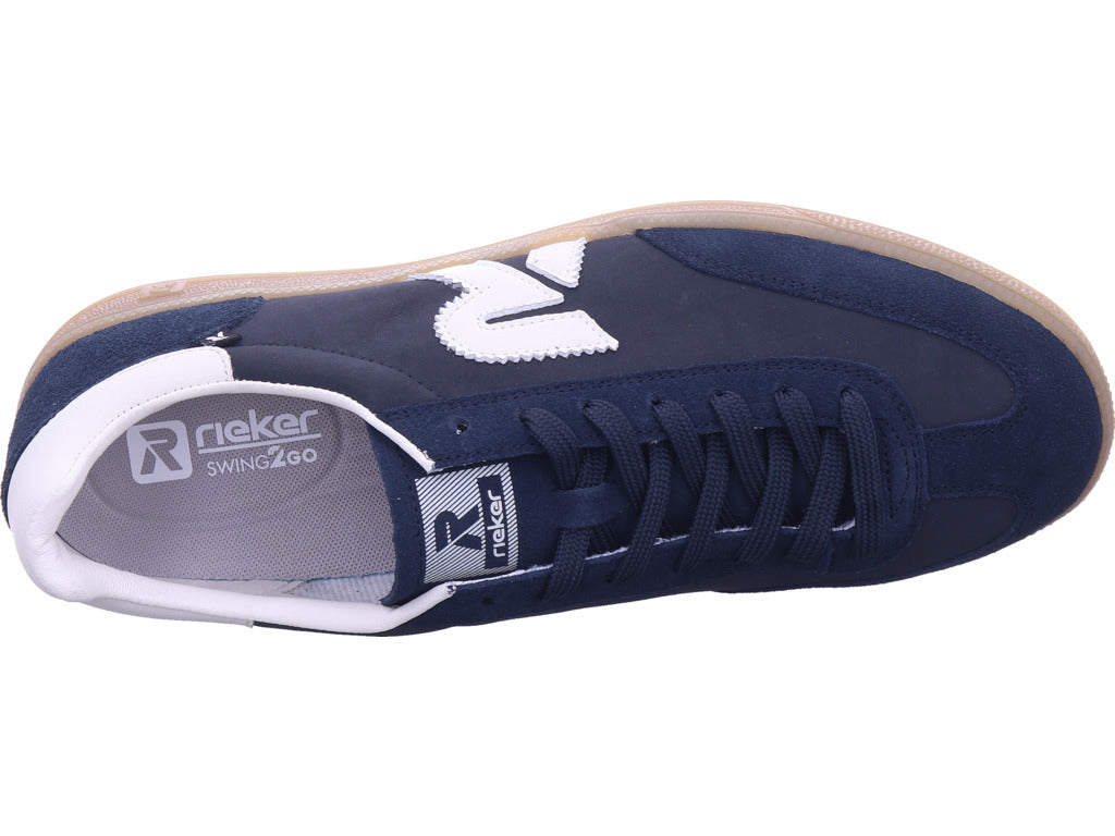 Rieker Herren Sneaker Hwk Herren Halbschuhe in blau