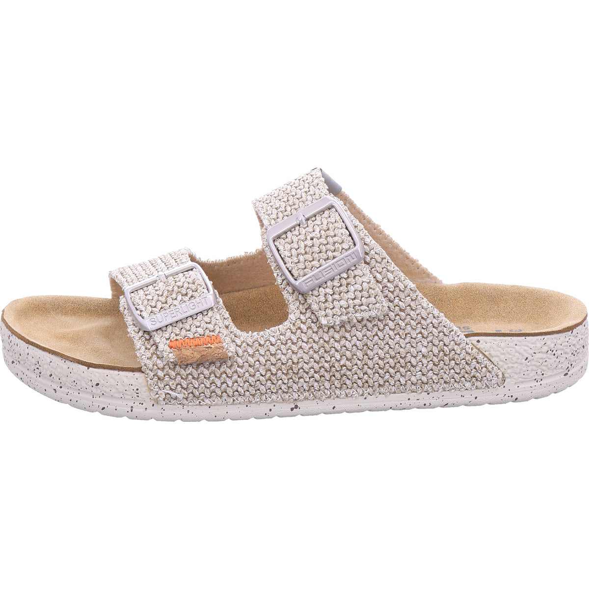 Fusion Damen Pantolette  in beige