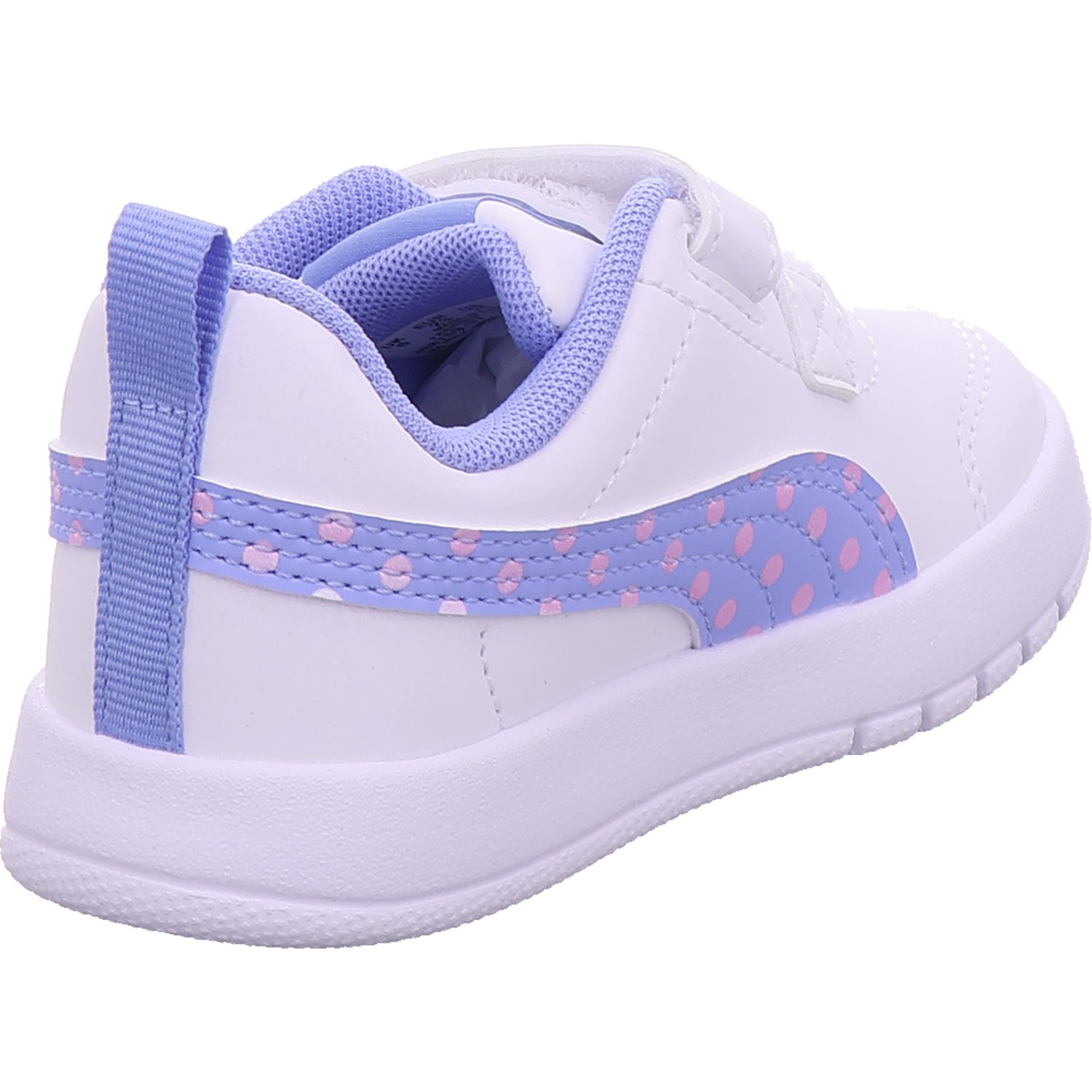 Puma Mädchen Halbschuh Courtflex V3 Dotty V Inf in weiß