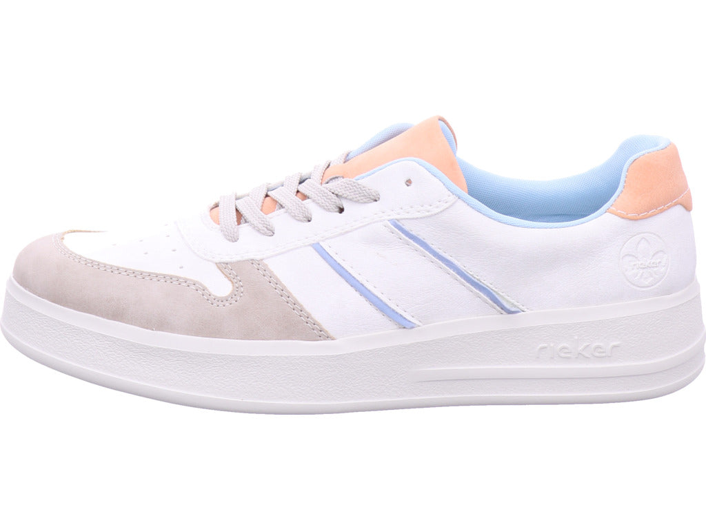 Rieker Women's Sneakers Fsk Women's Low Shoes in beige