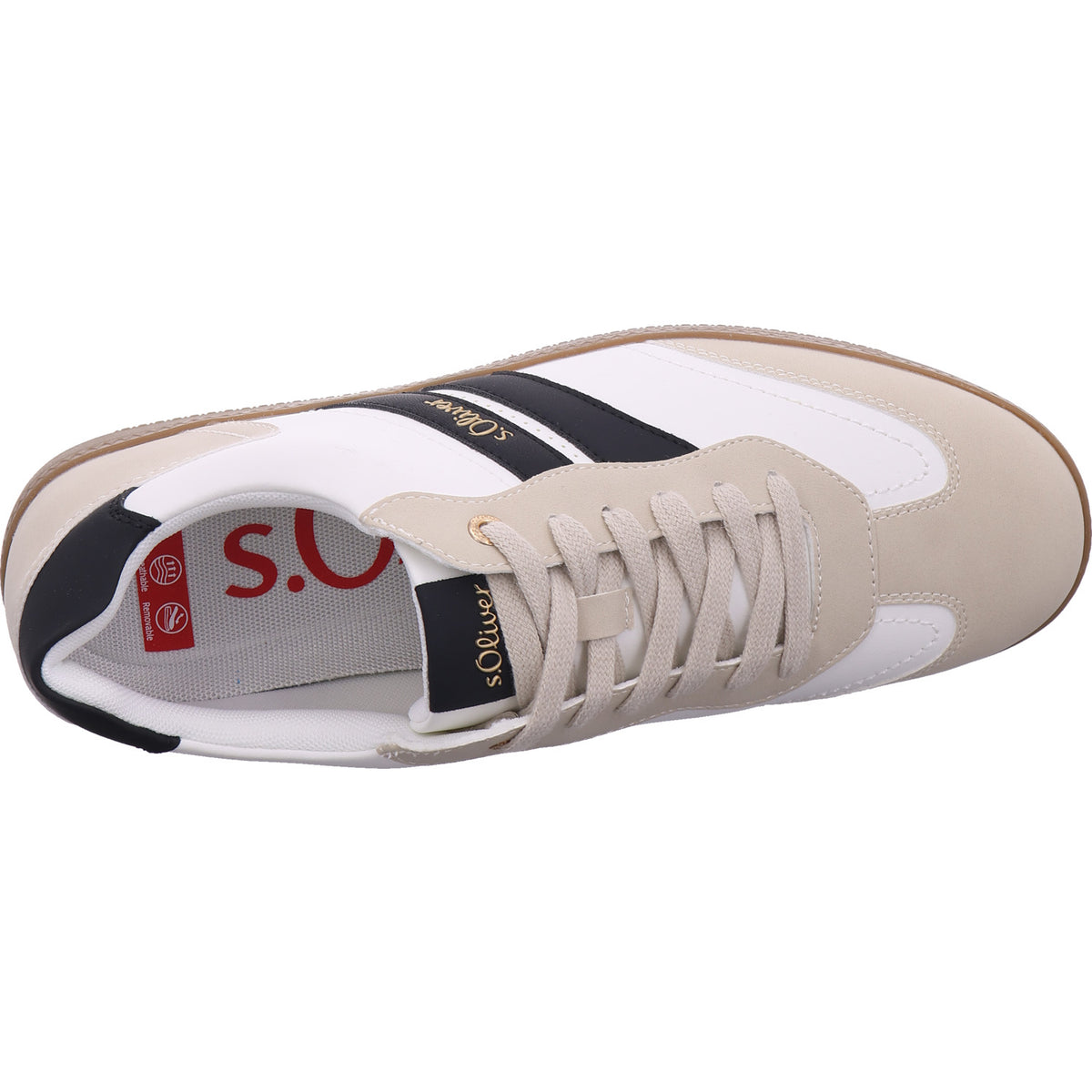 s.Oliver Damen Sneaker  in beige