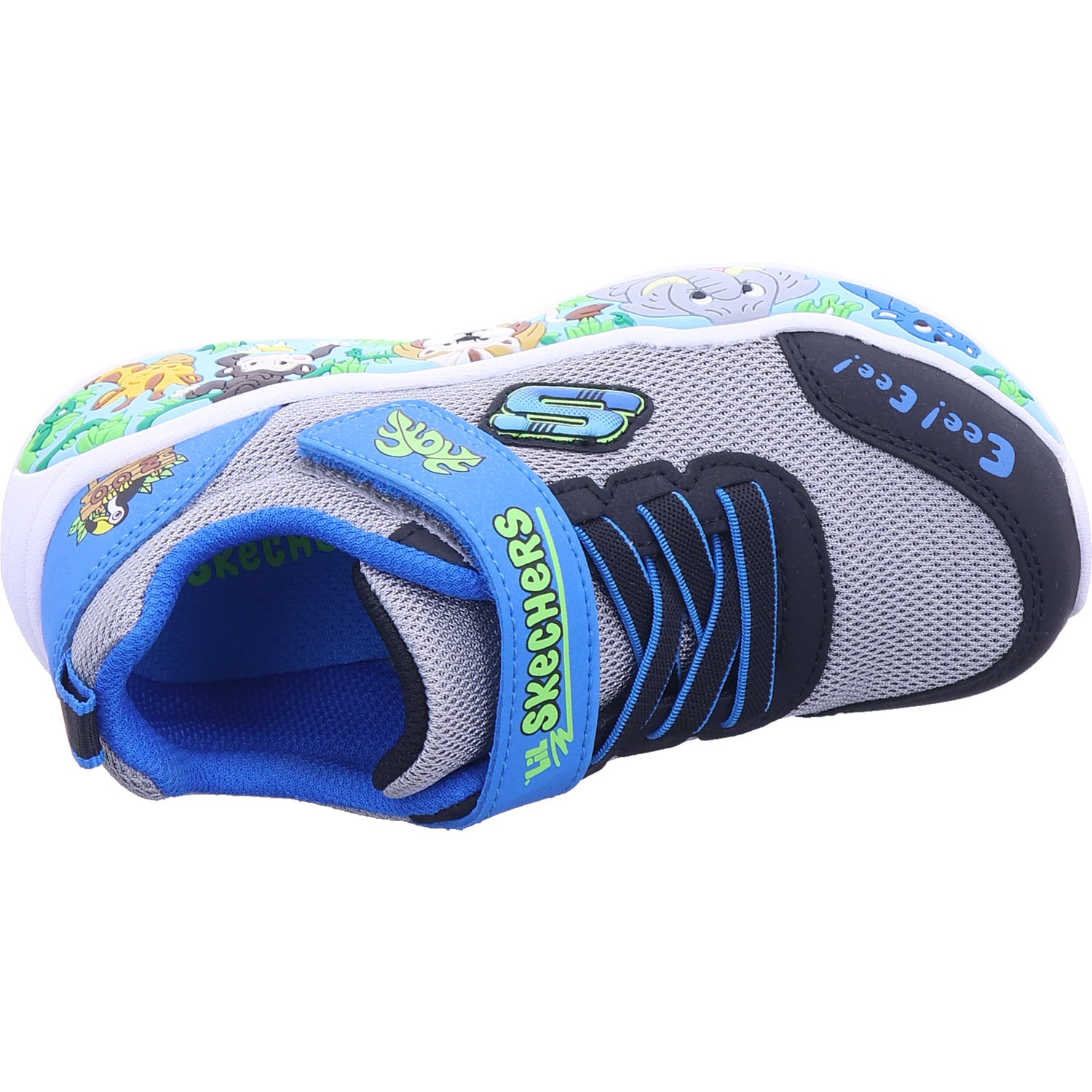 SKECHERS boys' low-top shoes in blue