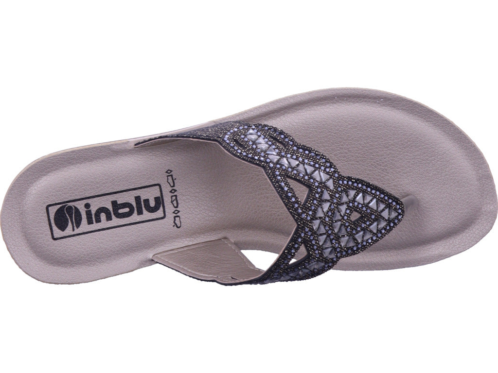 Inblu Damen Pantolette  in schwarz