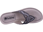 Inblu Damen Pantolette  in schwarz