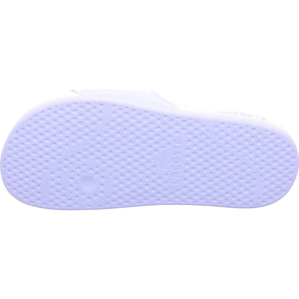 Lacoste Women's Serve Slides in blue