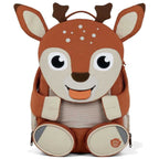 Affenzahn Girls' Backpack Kindergarten Backpack Deer in beige