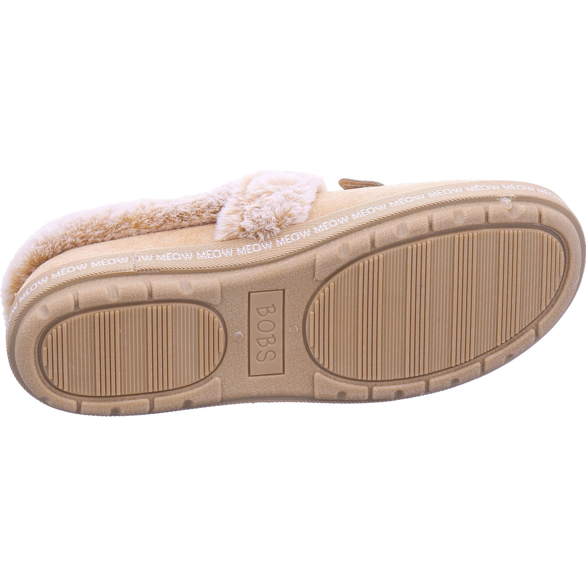 SKECHERS Damen Hausschuh Bobs Too Cozy in beige