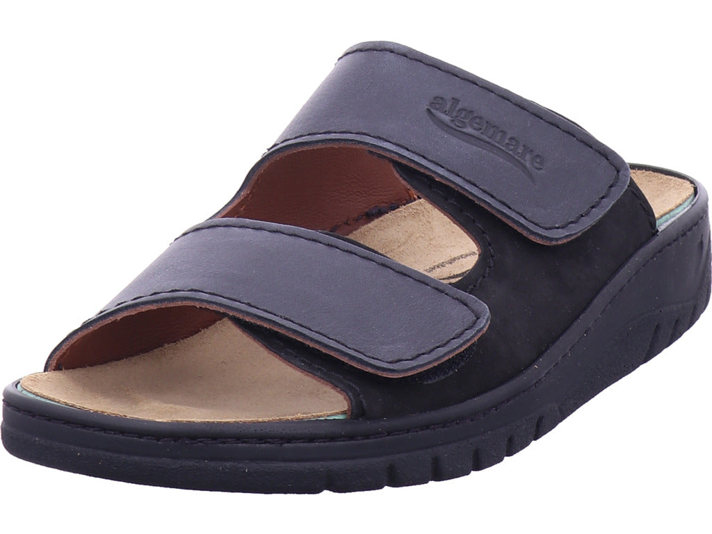 Algamare Herren Pantolette  in schwarz