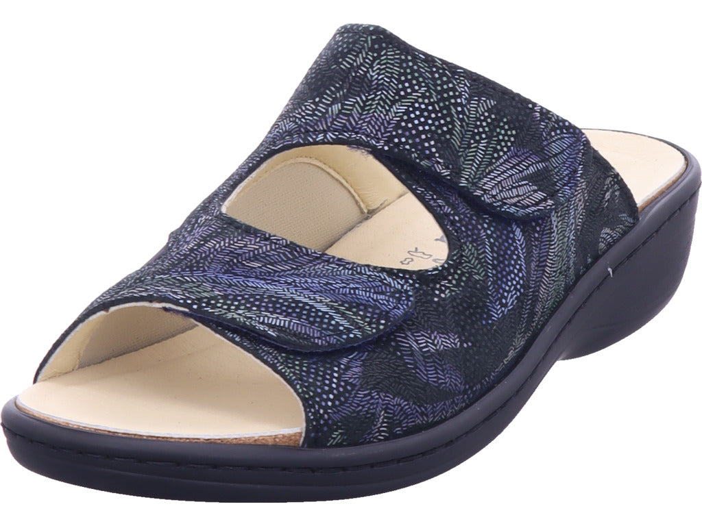 Portina Damen Pantolette  in schwarz