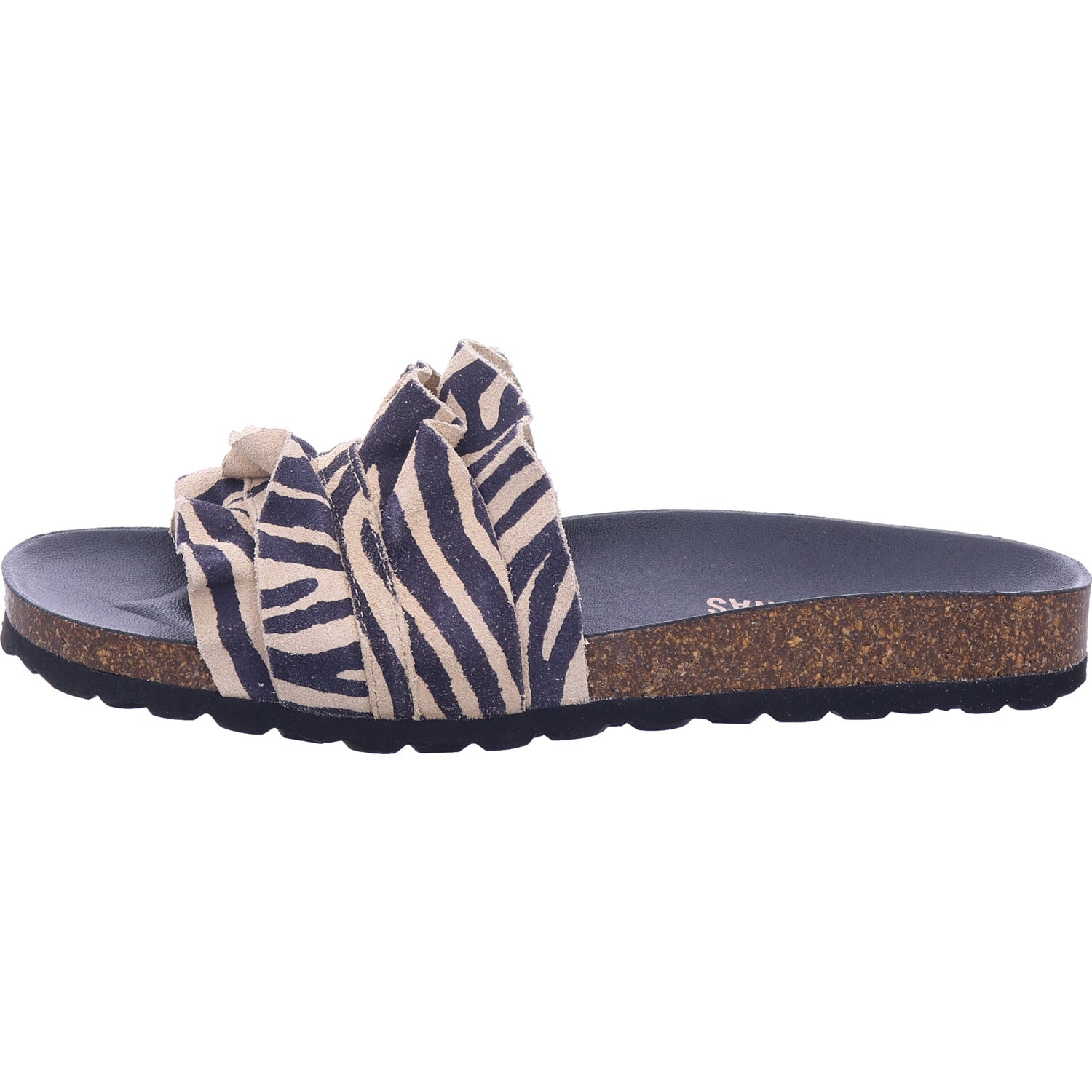 Verbenas Damen Pantolette  in schwarz