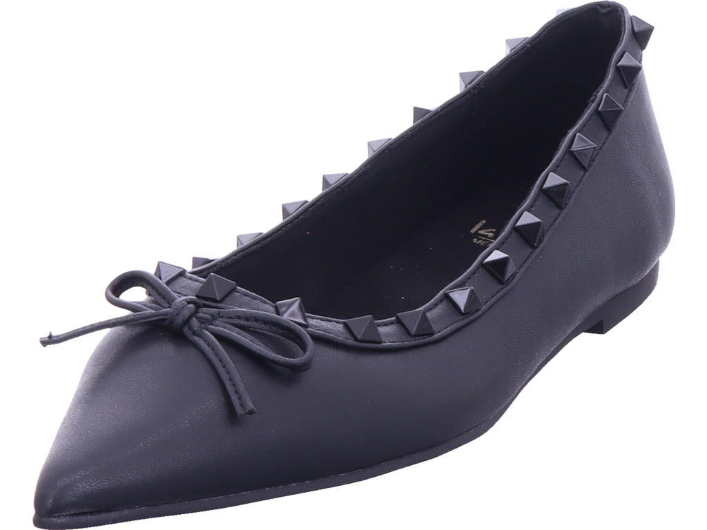 La Strada Damen Ballerina  in schwarz