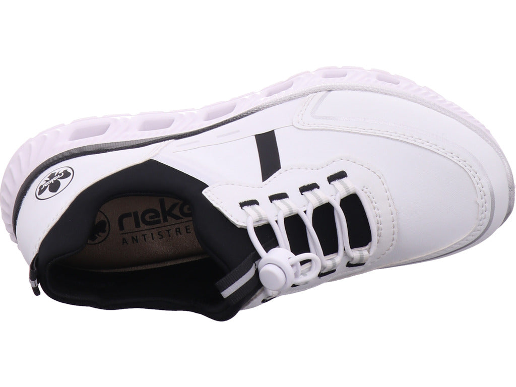Rieker women's sneakers Fsk women's low shoes in white