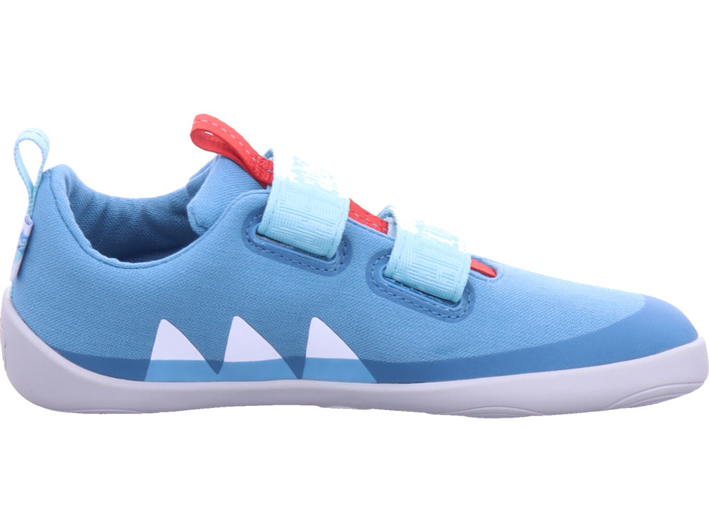 Affenzahn Chlapecká polobotka Barfußschuh Kreativ Tukan modrá