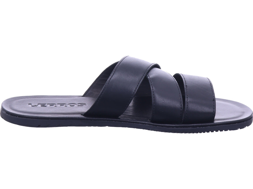 Lerros Herren Pantolette  in schwarz