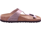 Birkenstock women's Gizeh BF Graceful Taupe sandal in beige