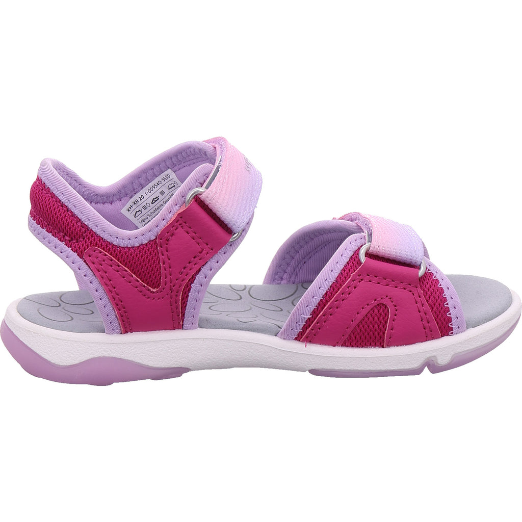 Superfit Mädchen Sandale Pebbles in rot