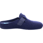 Florett Herren Hausschuh Carlo Pantoffel in blau