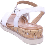 Tamaris Damen Pantolette  in weiß