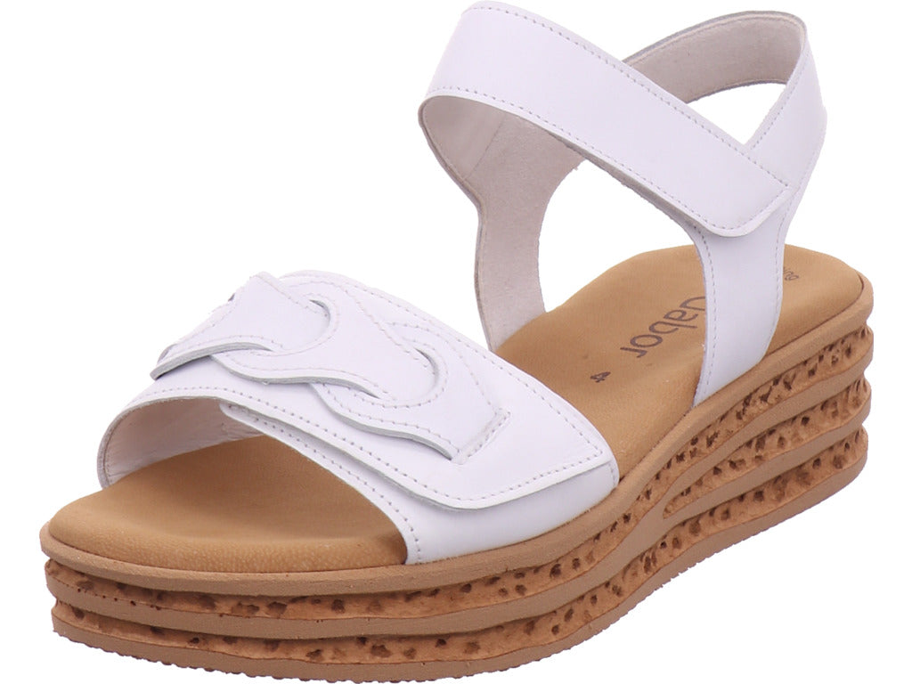 Gabor Damen Sandalette  in weiß