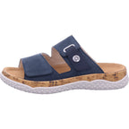 Rieker Damen Pantolette  in blau