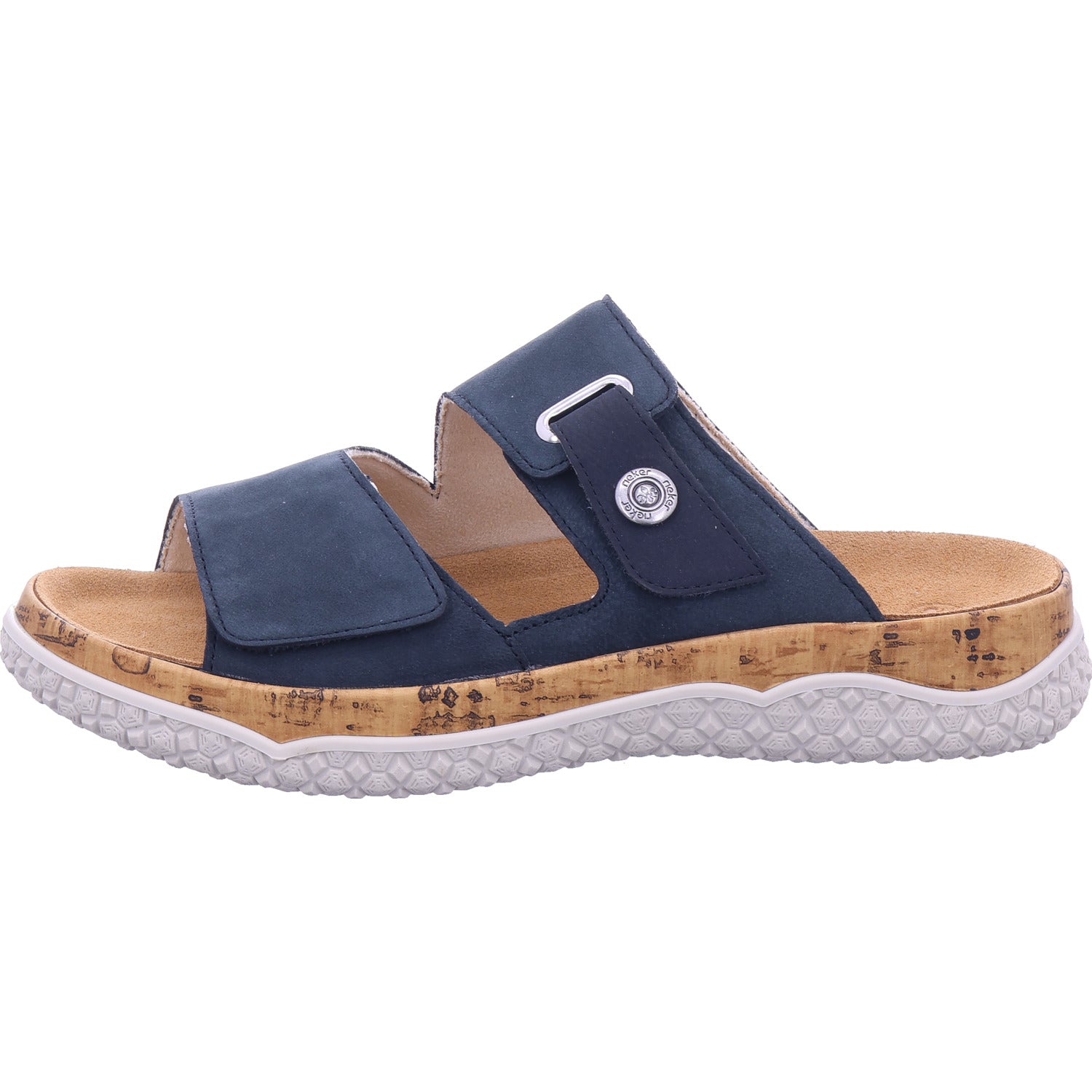 Rieker Damen Pantolette  in blau