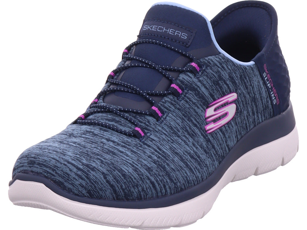 Dámské modré tenisky SKECHERS