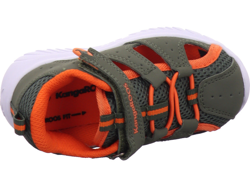 KangaRoos Boys' Sandal Ki Rock Lite EV in green
