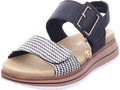 Remonte Damen Pantolette Remonte Sandale in schwarz