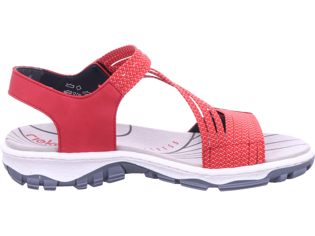 Rieker Women's Sandal Women's Sandals in red