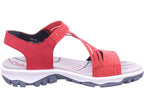 Rieker Women's Sandal Women's Sandals in red