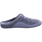 Varomed Herren Hausschuh Pedro Pantoffel in grau