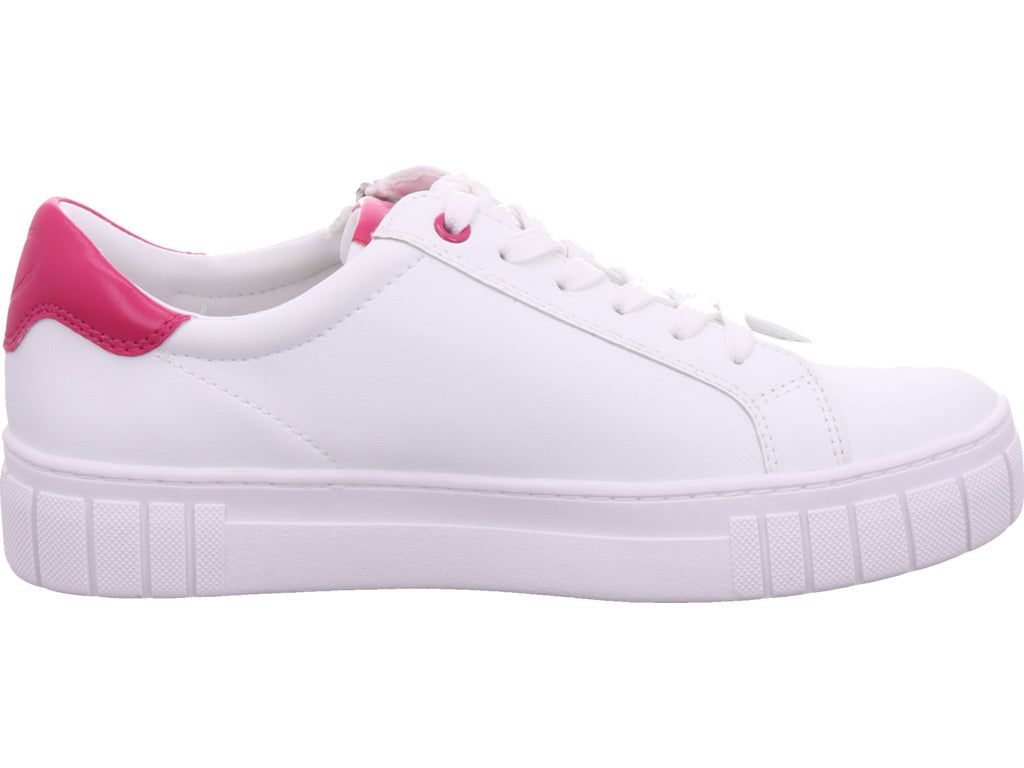 Marco Tozzi Damen Sneaker Women Lace-Up in weiß