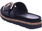 Marco Tozzi Damen Pantolette  in schwarz