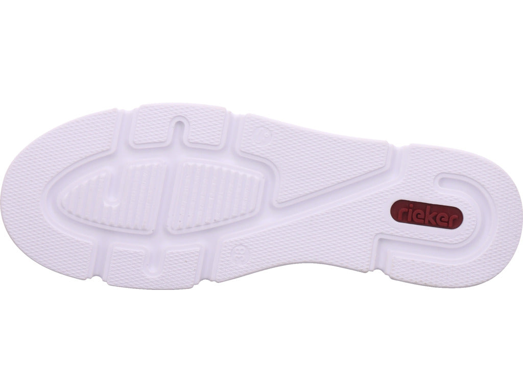 Rieker Damen Sneaker Fsk Damen Halbschuhe in weiß