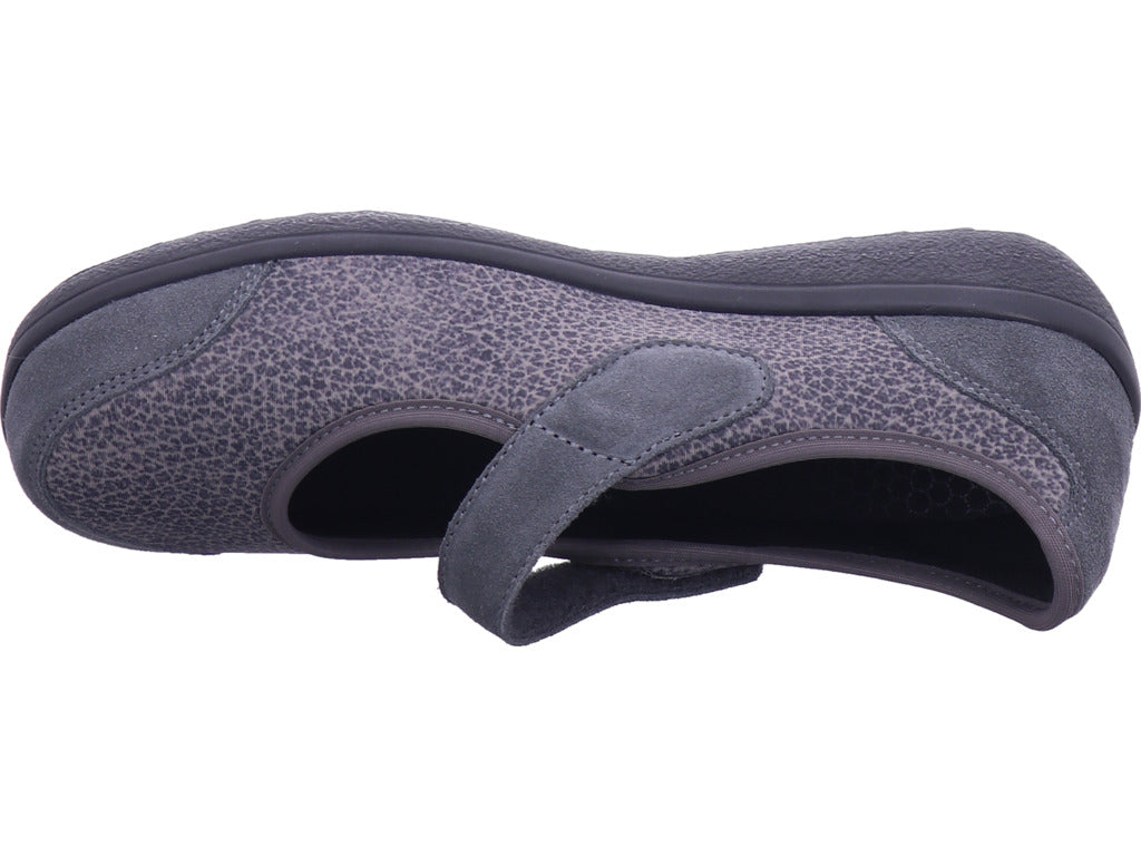 Varomed Damen Ballerina Sevilla Grau in grau