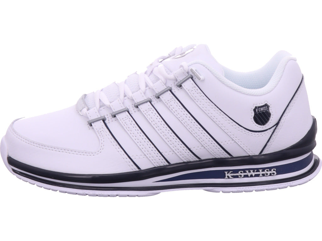 K-Swiss pánské polobotky v bílé barvě