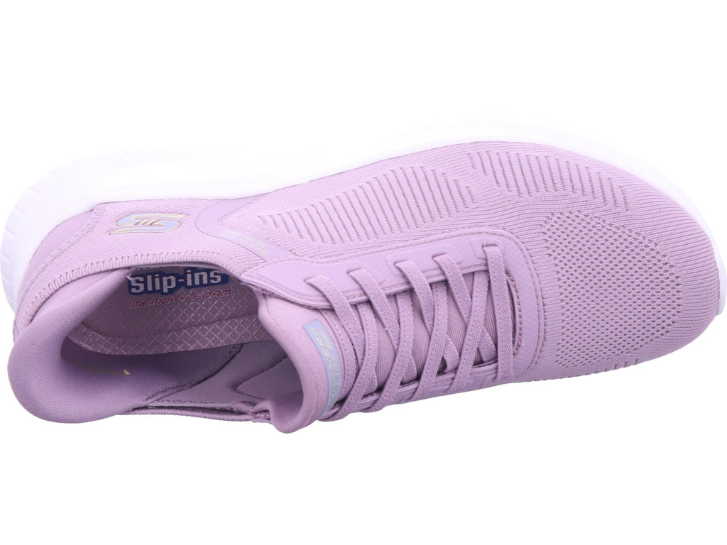 SKECHERS Women's Bobs Squad Sneakers in Purple
