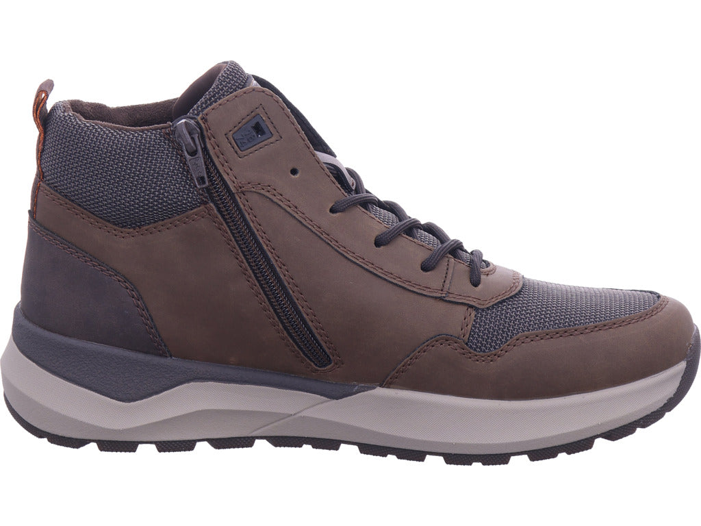 Rieker men's lace-up boots Hwk men's boots in brown