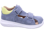 Superfit  Sandale Sandale Leder \ Bumblebee in blau