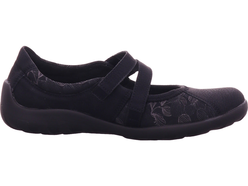 Remonte Damen Slipper Remonte Fs Halbschuh in schwarz
