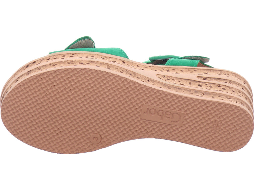 Gabor Damen Sandalette  in grün