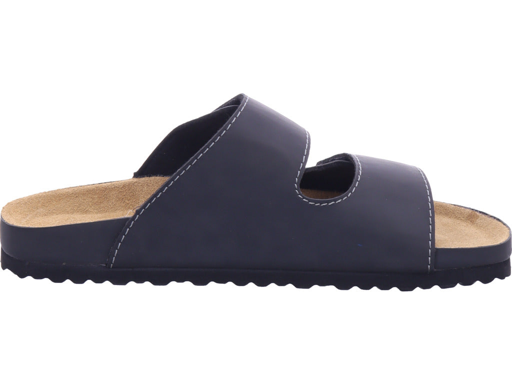 Planet Footwear Men's Mule in Black