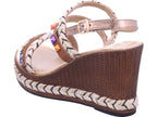 Queens Damen Pantolette  in rose