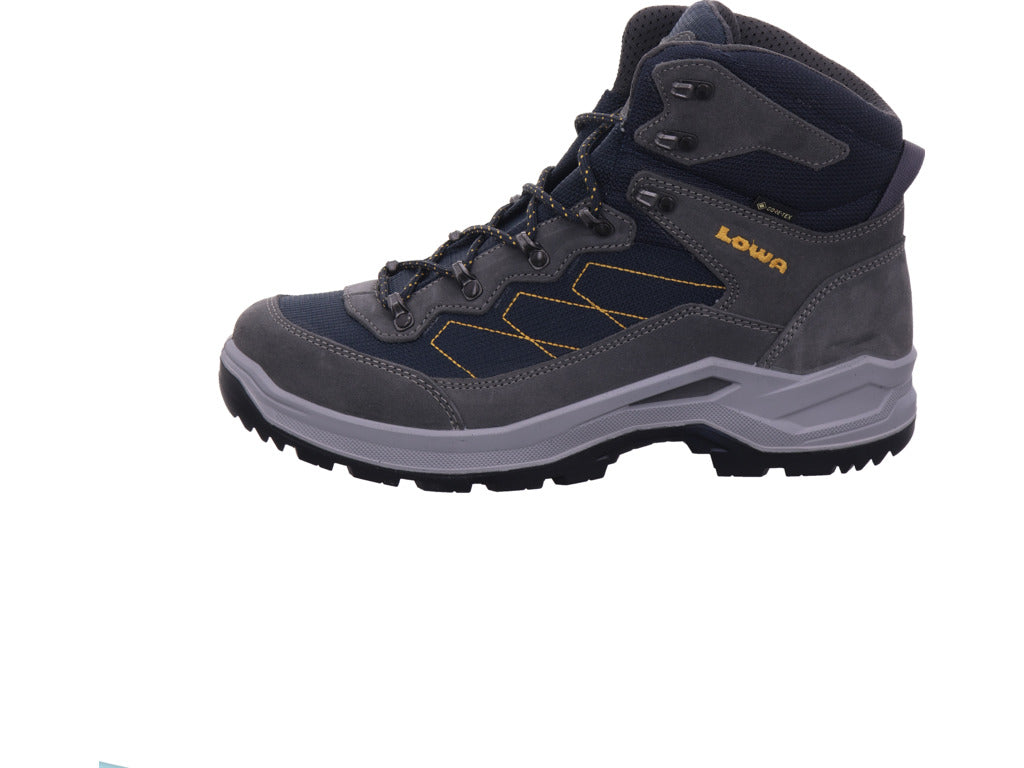 lowa Men's Hiking Boots Corus GTX Mid in grey